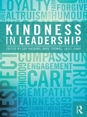 cover image of Kindness in Leadership